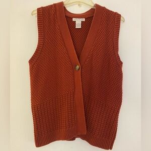 Hasting & Smith Women's Knit Vest Petite Medium